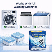 Load image into Gallery viewer, 🧺 Washing Machine Cleaning Tablets (BUY 1 GET 1 FREE) | Automatic Cleaner & Deodorizer 🔥
