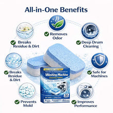 Load image into Gallery viewer, 🧺 Washing Machine Cleaning Tablets (BUY 1 GET 1 FREE) | Automatic Cleaner & Deodorizer 🔥