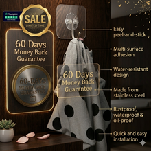 Load image into Gallery viewer, 🔥 50% Off Self Adhesive Heavy Duty Hooks 🏠✨