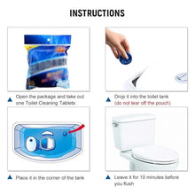 Load image into Gallery viewer, 🚽 Toilet Cleaning Tablet (BUY 1 GET 1 FREE) | Automatic Cleaner & Deodorizer 🔥