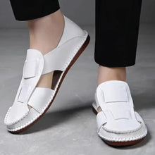 Load image into Gallery viewer, Prime Walk™ BLACK PESHAWARI Shoes (Black/White) | 50% OFF 🔥
