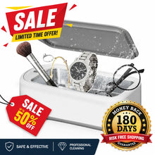 Load image into Gallery viewer, ✨ 50% OFF 🎉 – Ultrasonic Cleaner for Glasses, Jewelry, Rings, Necklaces &amp; More🎁
