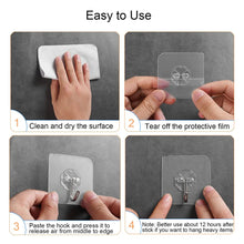 Load image into Gallery viewer, 🔥 50% Off Self Adhesive Heavy Duty Hooks 🏠✨
