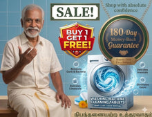 Load image into Gallery viewer, 🧺 Washing Machine Cleaning Tablets (BUY 1 GET 1 FREE) | Automatic Cleaner &amp; Deodorizer 🔥
