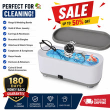 Load image into Gallery viewer, ✨ 50% OFF 🎉 – Ultrasonic Cleaner for Glasses, Jewelry, Rings, Necklaces &amp; More🎁
